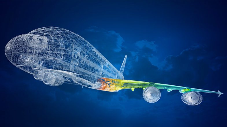 Simulazione strutturale di un aereo di linea