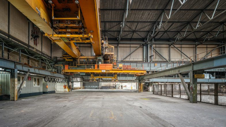 Capannone industriale con carriponte